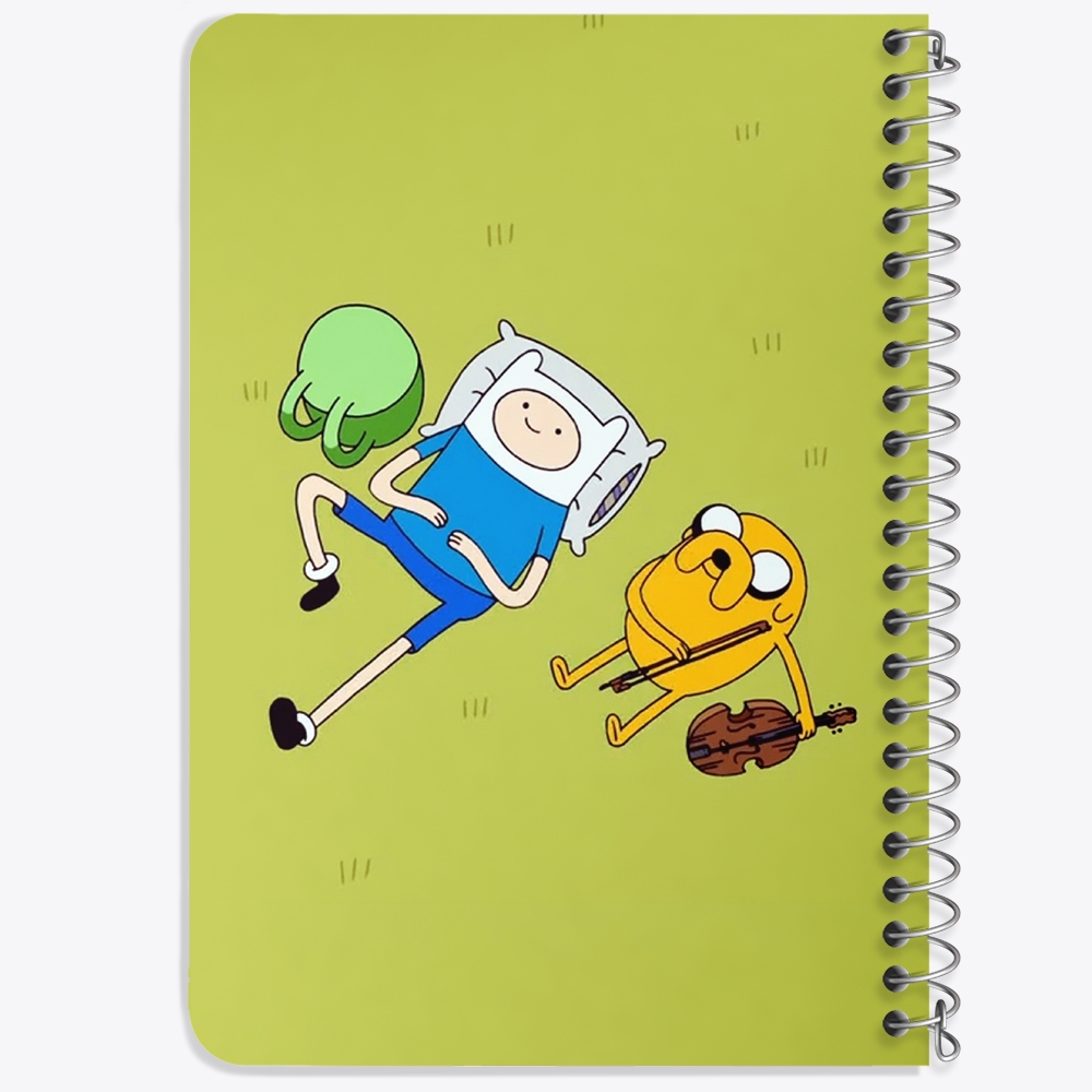 دفتر لیست خرید 50 برگ خندالو طرح جیک و فین وقت ماجراجویی Adventure Time کد 20805