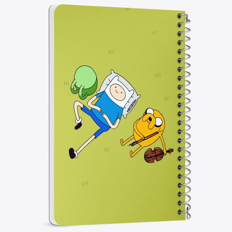 دفتر لیست خرید 50 برگ خندالو طرح جیک و فین وقت ماجراجویی Adventure Time کد 20805