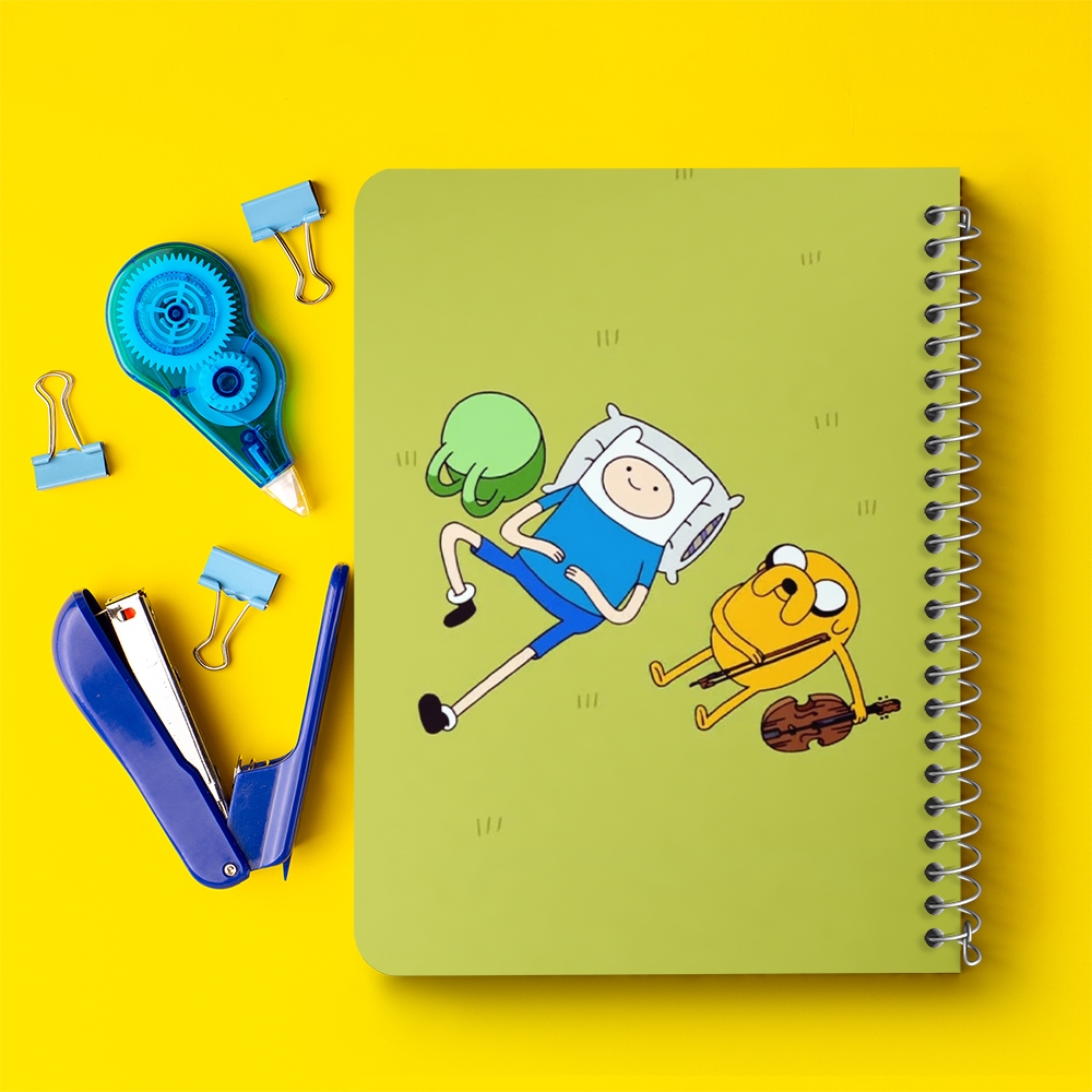 دفتر لیست خرید 50 برگ خندالو طرح جیک و فین وقت ماجراجویی Adventure Time کد 20805