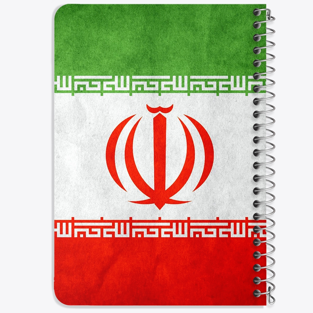 دفتر لیست خرید 50 برگ خندالو طرح پرچم ایران کد 20501