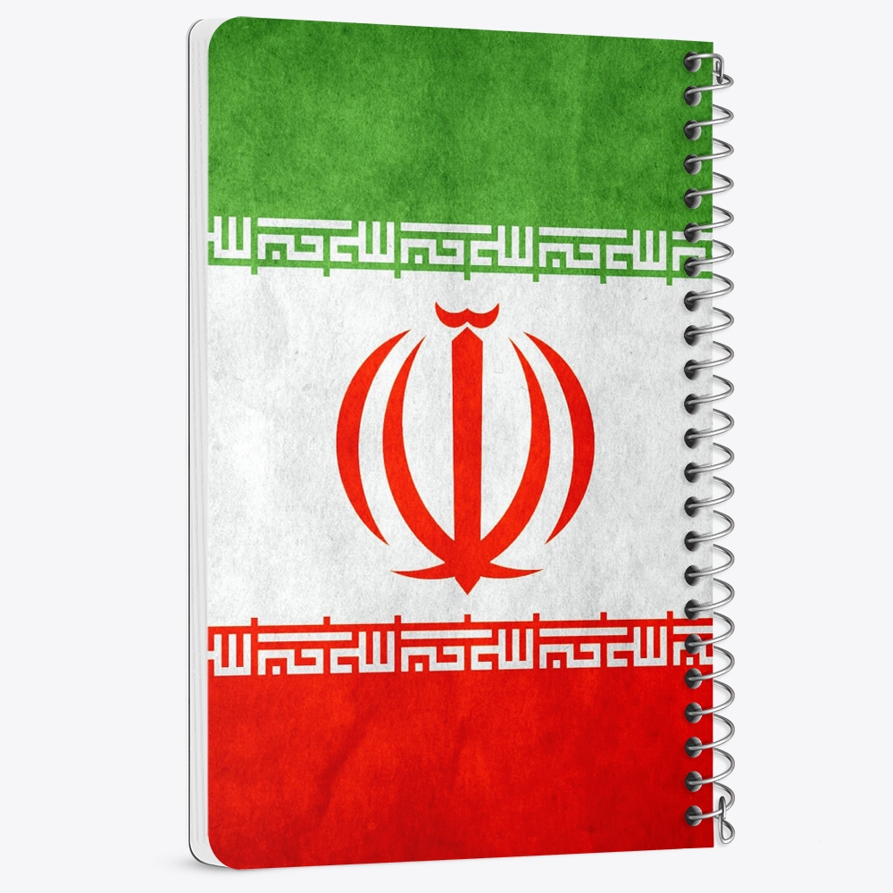 دفتر لیست خرید 50 برگ خندالو طرح پرچم ایران کد 20501