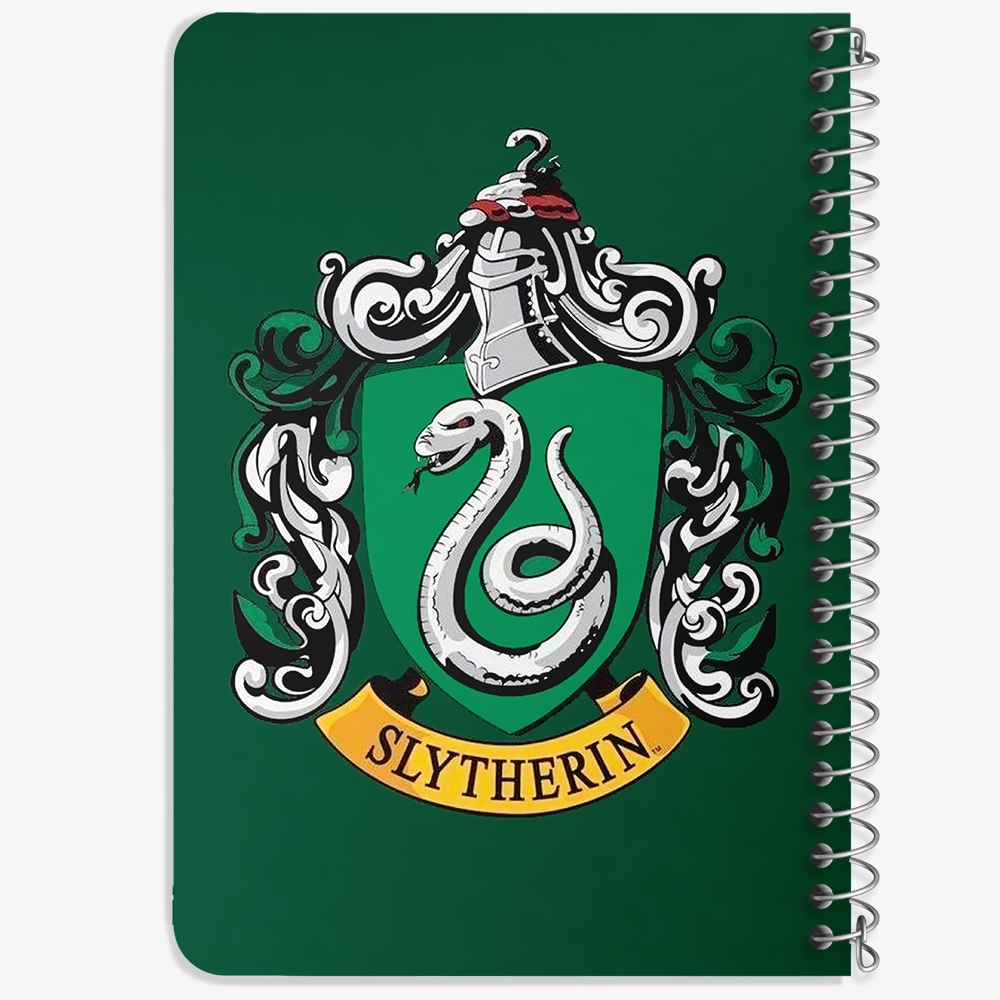 دفتر لیست خرید 50 برگ خندالو طرح اسلیترین هری پاتر Harry Potter کد 19360