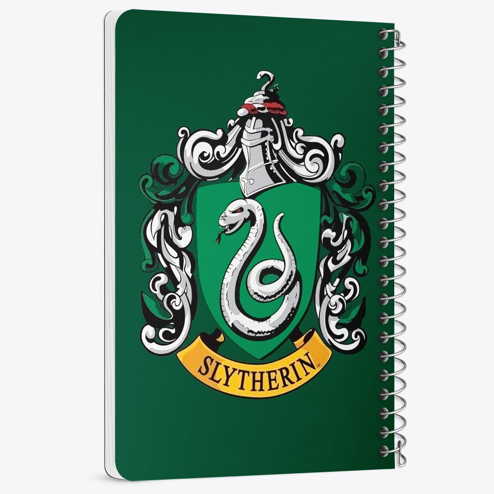 دفتر لیست خرید 50 برگ خندالو طرح اسلیترین هری پاتر Harry Potter کد 19360