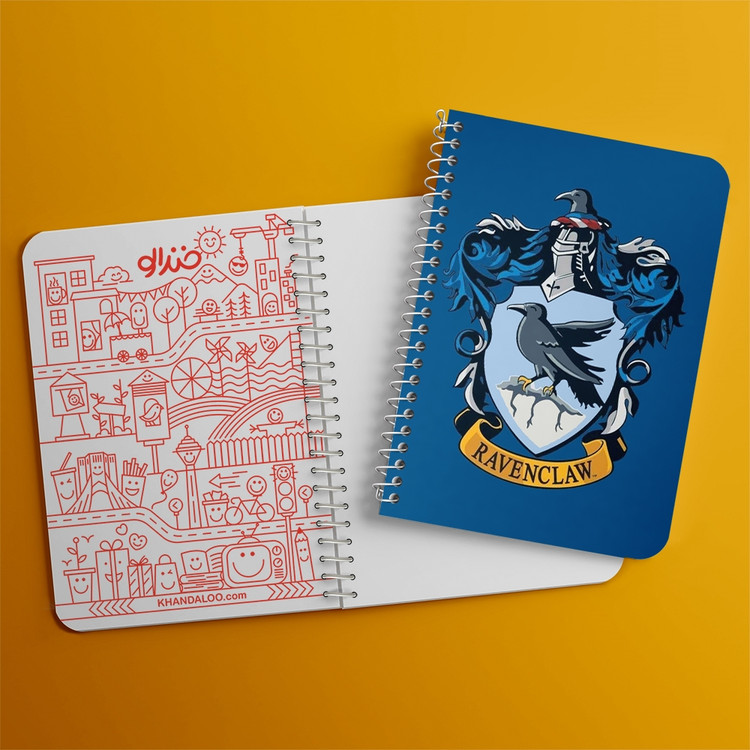 دفتر لیست خرید 50 برگ خندالو طرح ریونکلاو هری پاتر Harry Potter کد 19358