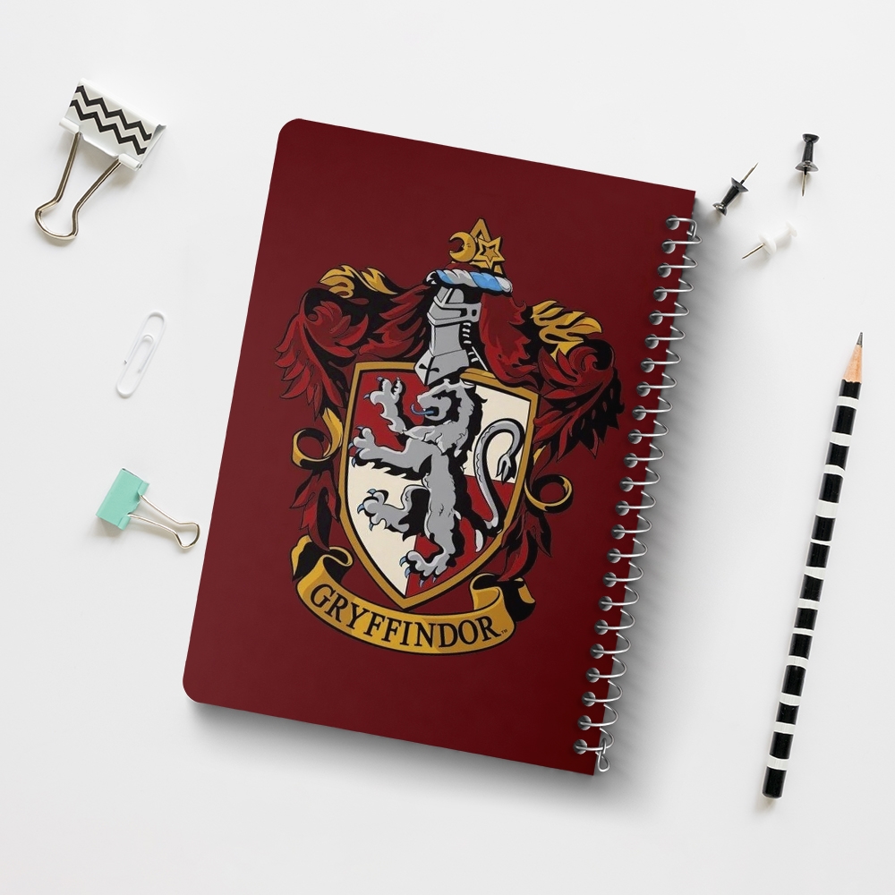 دفتر لیست خرید 50 برگ خندالو طرح گریفیندور هری پاتر Harry Potter کد 19357