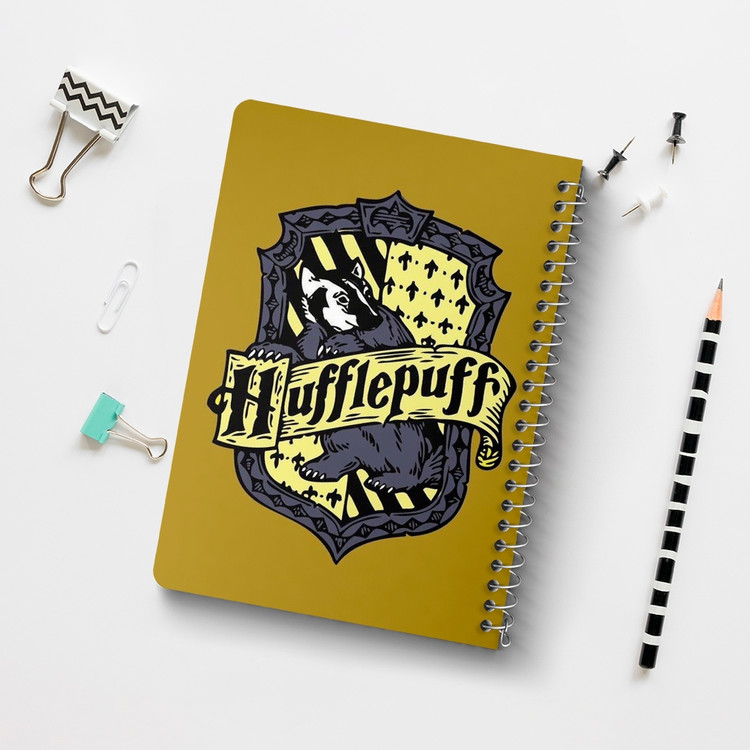 دفتر لیست خرید 50 برگ خندالو طرح هافلپاف هری پاتر Harry Potter کد 19356
