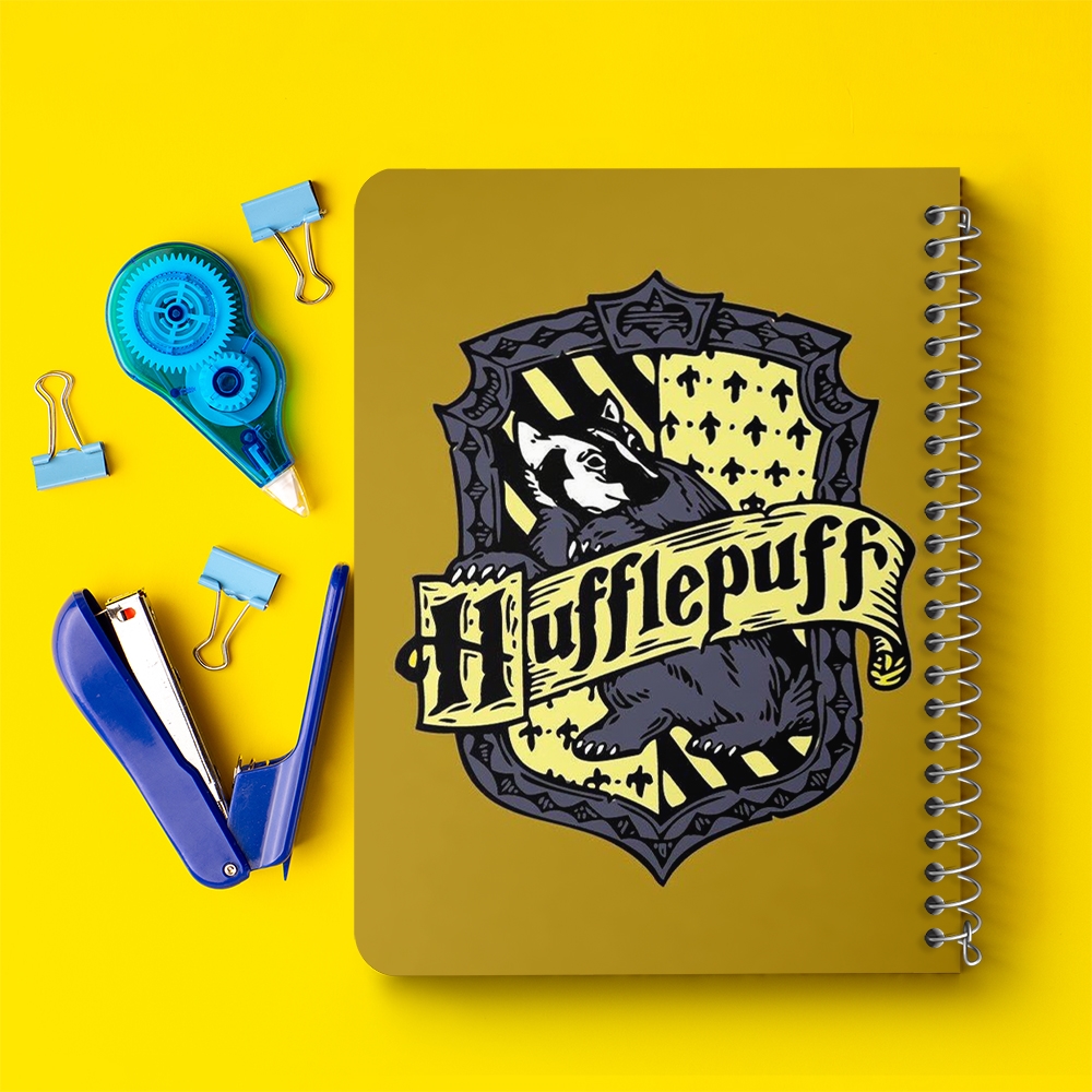 دفتر لیست خرید 50 برگ خندالو طرح هافلپاف هری پاتر Harry Potter کد 19356