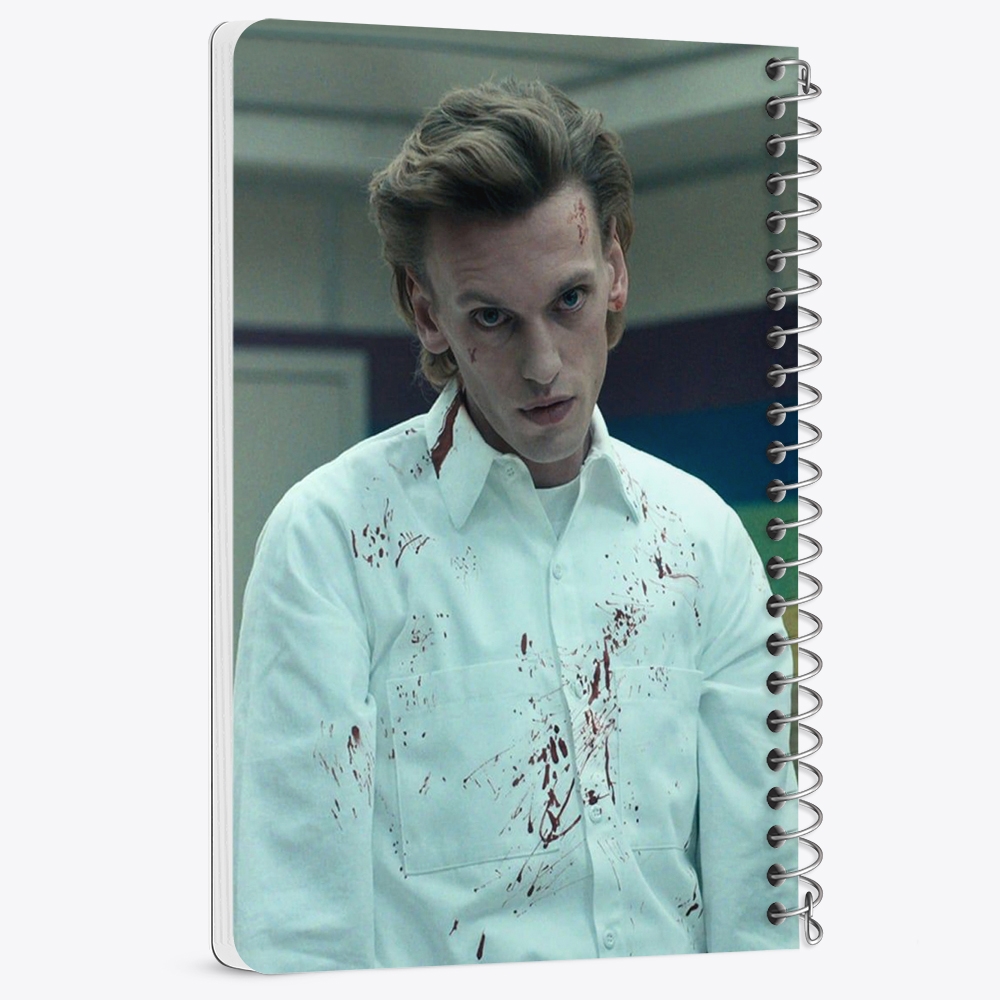 دفتر لیست خرید 50 برگ خندالو طرح جیمی سریال استرنجر تینگز Stranger Things کد 19336