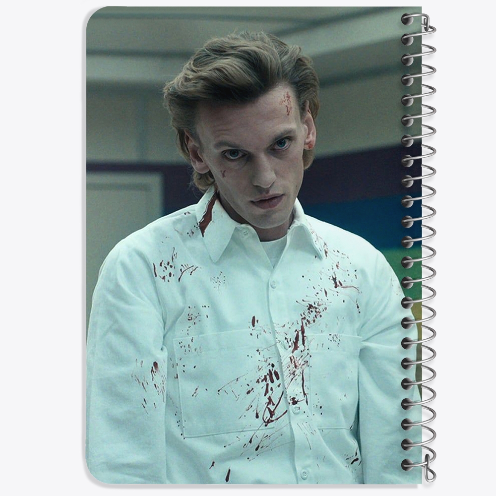 دفتر لیست خرید 50 برگ خندالو طرح جیمی سریال استرنجر تینگز Stranger Things کد 19336