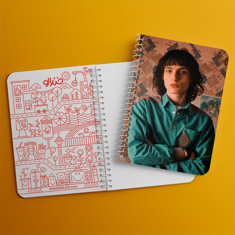 دفتر لیست خرید 50 برگ خندالو طرح مایک سریال استرنجر تینگز Stranger Things کد 19309