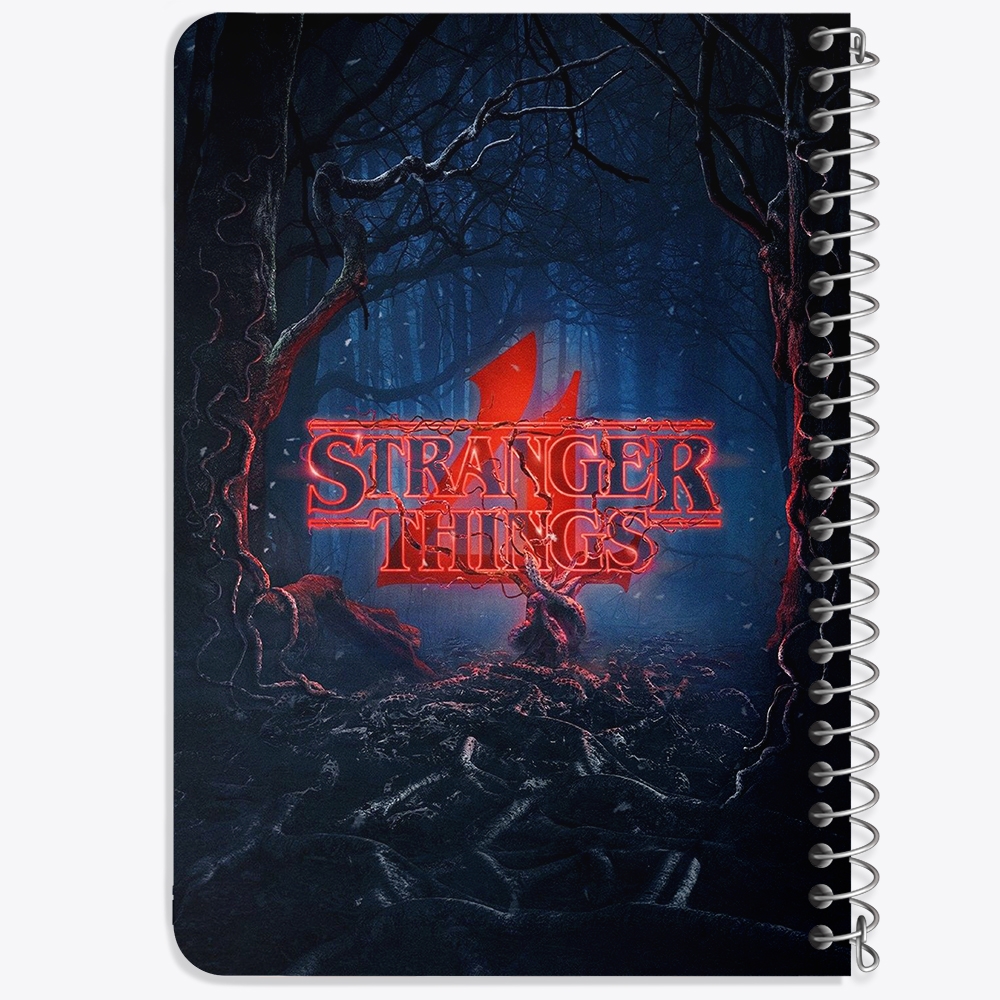 دفتر لیست خرید 50 برگ خندالو طرح سریال استرنجر تینگز Stranger Things کد 19305