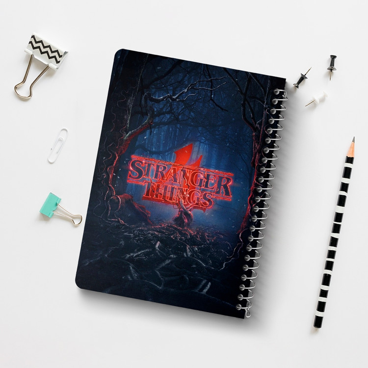 دفتر لیست خرید 50 برگ خندالو طرح سریال استرنجر تینگز Stranger Things کد 19305