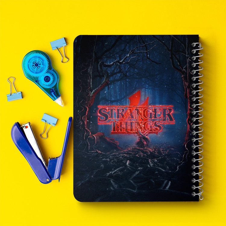 دفتر لیست خرید 50 برگ خندالو طرح سریال استرنجر تینگز Stranger Things کد 19305