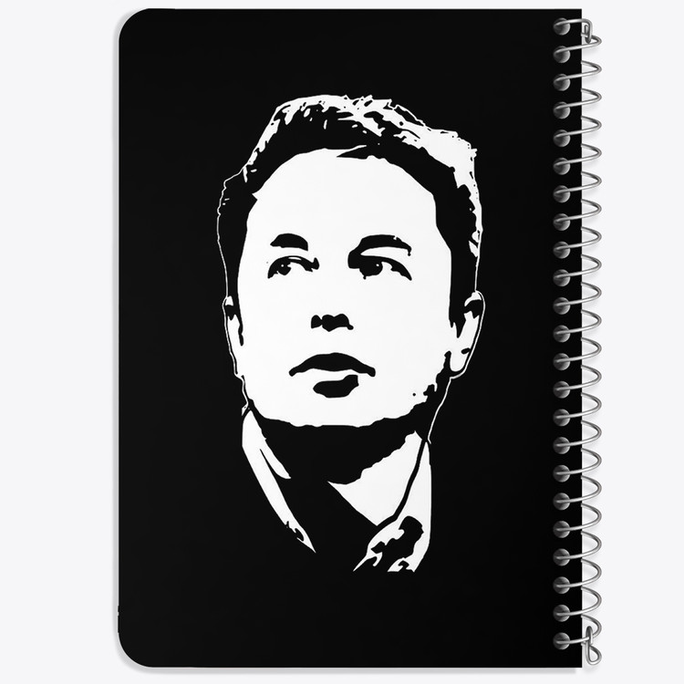 دفتر لیست خرید 50 برگ خندالو طرح ایلان ماسک Elon Musk کد 10924