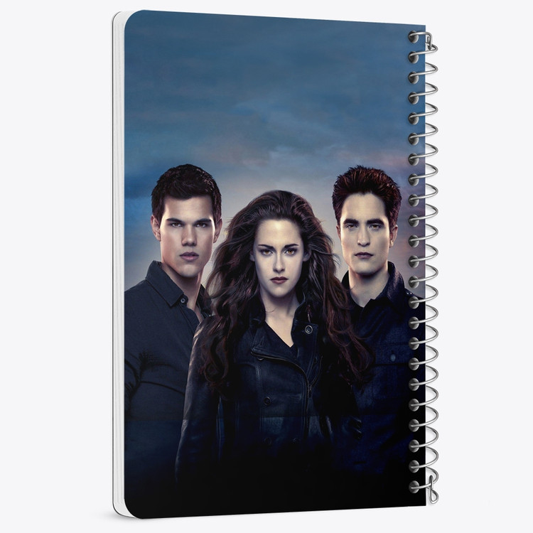 دفتر لیست خرید 50 برگ خندالو طرح گرگ و میش Twilight کد 10854