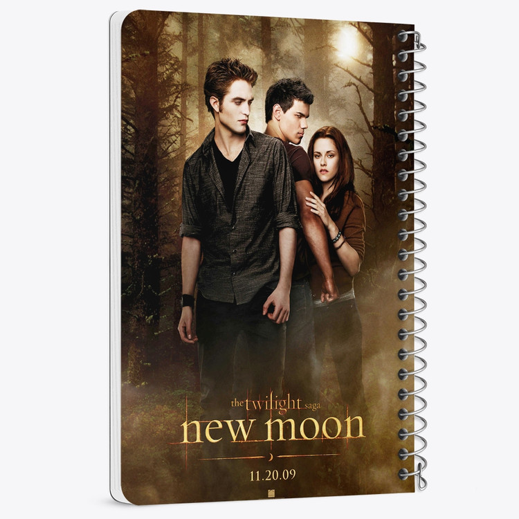 دفتر لیست خرید 50 برگ خندالو طرح گرگ و میش Twilight کد 10853