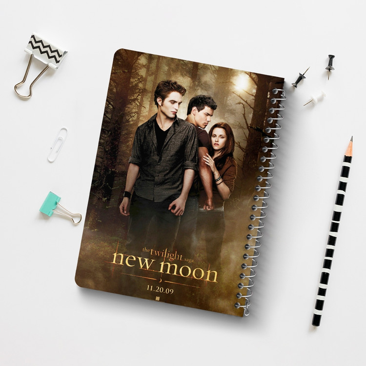 دفتر لیست خرید 50 برگ خندالو طرح گرگ و میش Twilight کد 10853