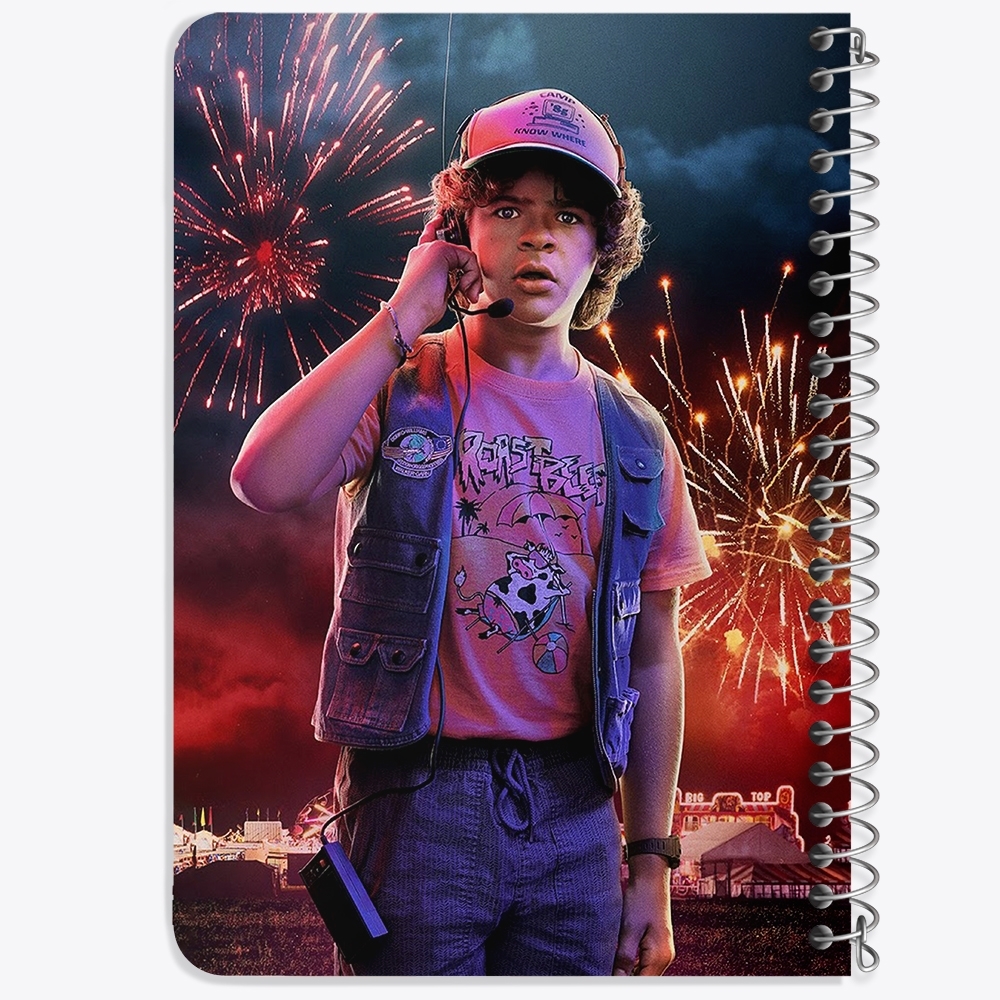 دفتر لیست خرید 50 برگ خندالو طرح داستین هندرسون استرینجر تینگز Stranger Things کد 10852