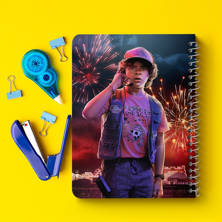 دفتر لیست خرید 50 برگ خندالو طرح داستین هندرسون استرینجر تینگز Stranger Things کد 10852