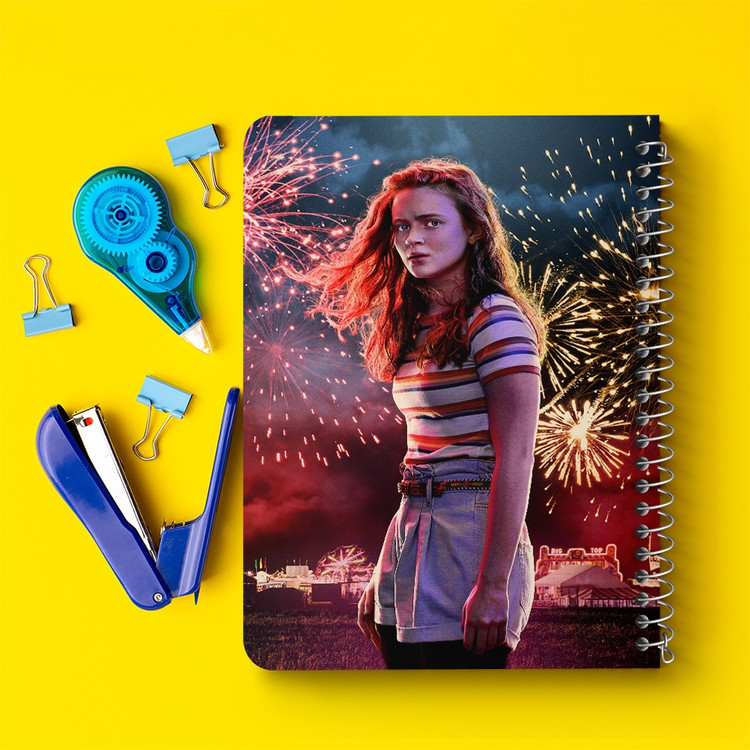 دفتر لیست خرید 50 برگ خندالو طرح مکس استرینجر تینگز Stranger Things کد 10849