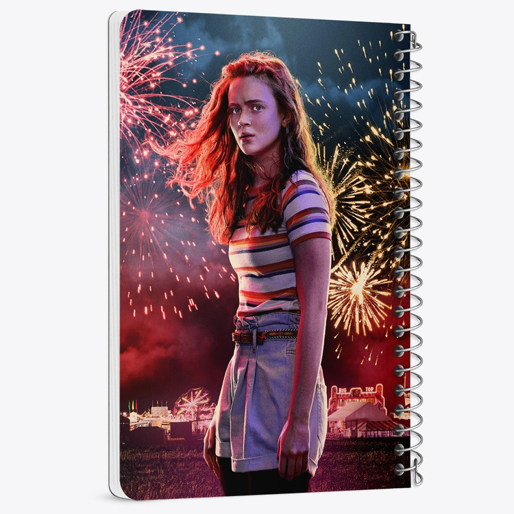 دفتر لیست خرید 50 برگ خندالو طرح مکس استرینجر تینگز Stranger Things کد 10849