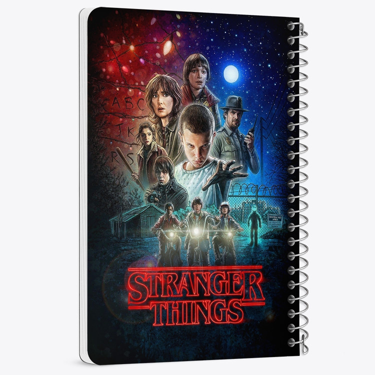 دفتر لیست خرید 50 برگ خندالو طرح استرینجر تینگز Stranger Things کد 10845