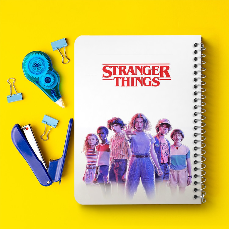 دفتر لیست خرید 50 برگ خندالو طرح استرینجر تینگز Stranger Things کد 10841