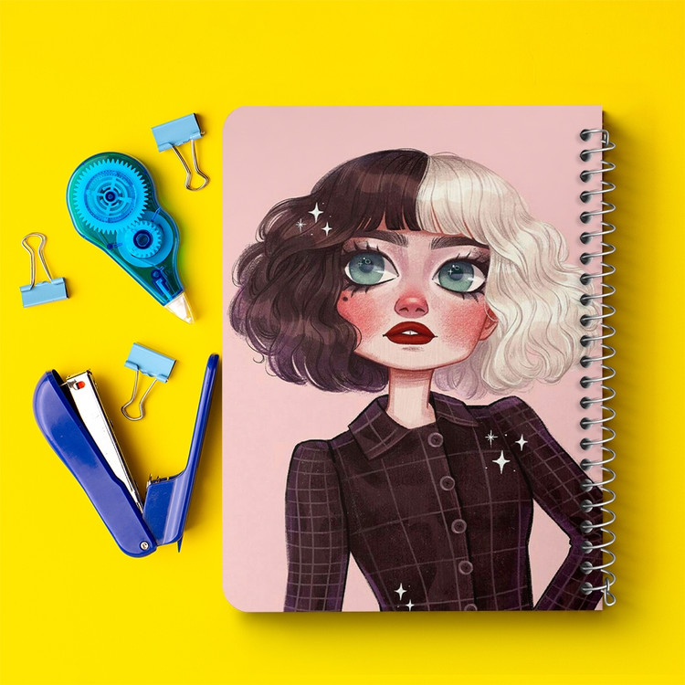 دفتر لیست خرید 50 برگ خندالو طرح کروئلا Cruella کد 10754