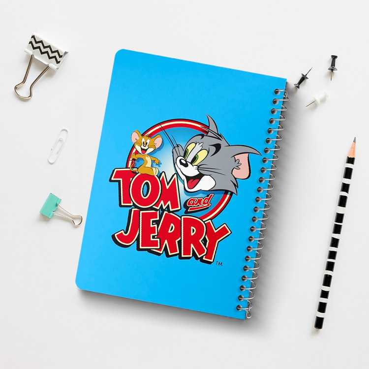 دفتر لیست خرید 50 برگ خندالو طرح تام و جری Tom And Jerry کد 10731