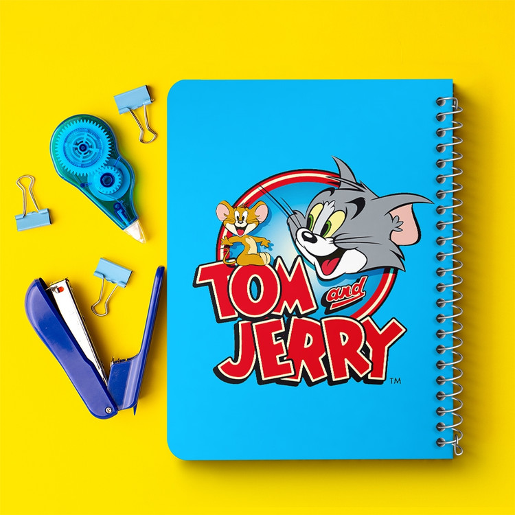 دفتر لیست خرید 50 برگ خندالو طرح تام و جری Tom And Jerry کد 10731