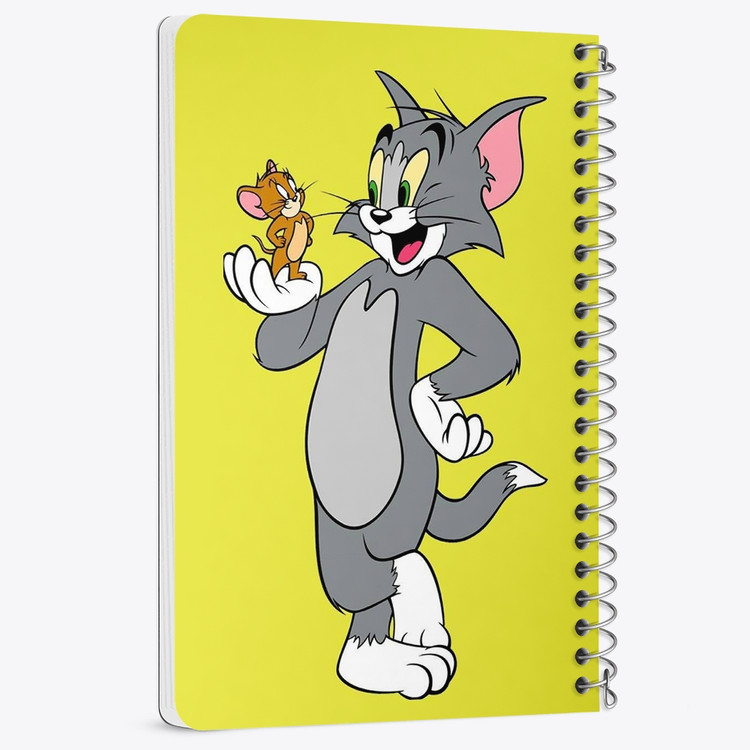 دفتر لیست خرید 50 برگ خندالو طرح تام و جری Tom And Jerry کد 10730