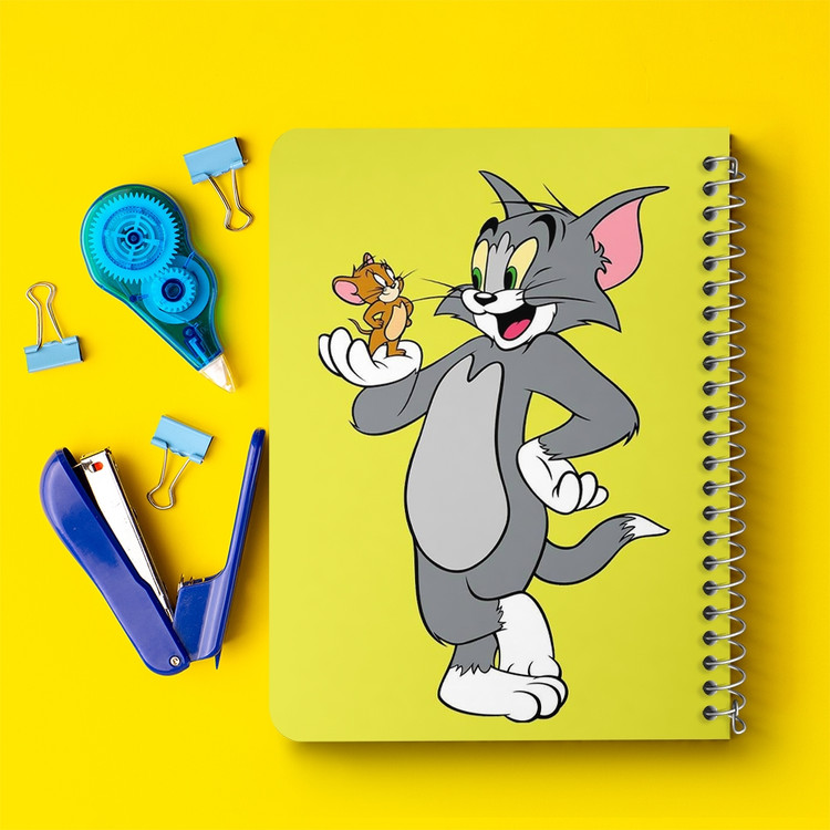 دفتر لیست خرید 50 برگ خندالو طرح تام و جری Tom And Jerry کد 10730