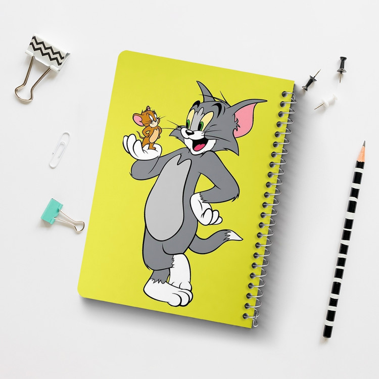 دفتر لیست خرید 50 برگ خندالو طرح تام و جری Tom And Jerry کد 10730
