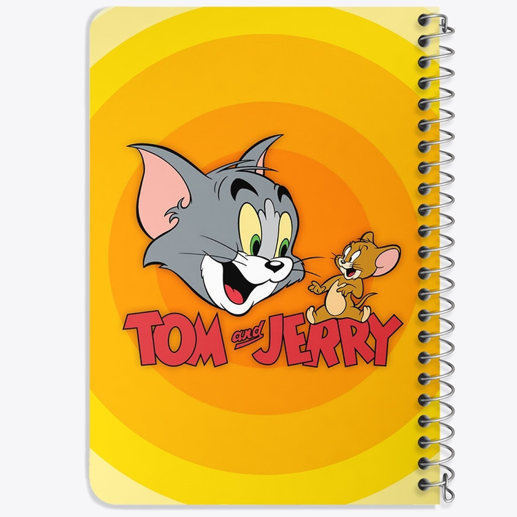 دفتر لیست خرید 50 برگ خندالو طرح تام و جری Tom And Jerry کد 10728