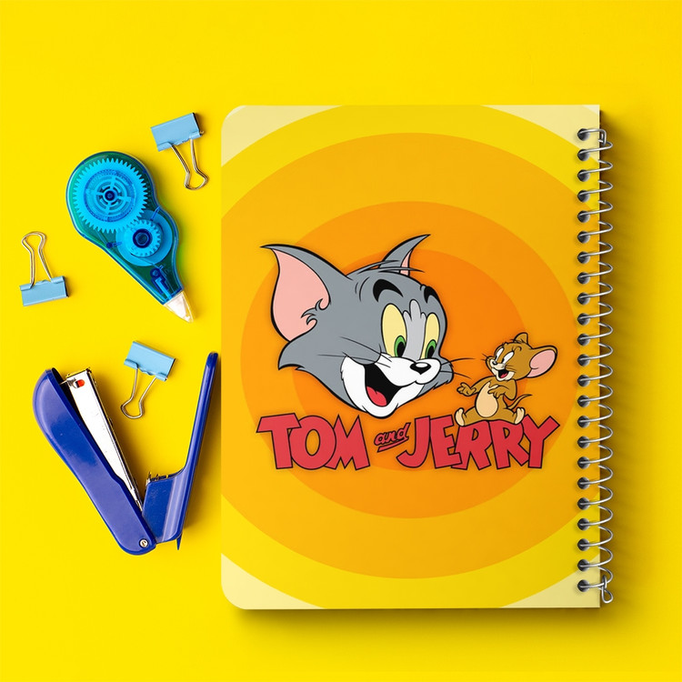 دفتر لیست خرید 50 برگ خندالو طرح تام و جری Tom And Jerry کد 10728
