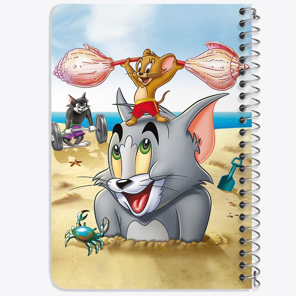 دفتر لیست خرید 50 برگ خندالو طرح تام و جری Tom And Jerry کد 10724
