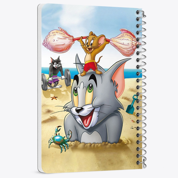 دفتر لیست خرید 50 برگ خندالو طرح تام و جری Tom And Jerry کد 10724