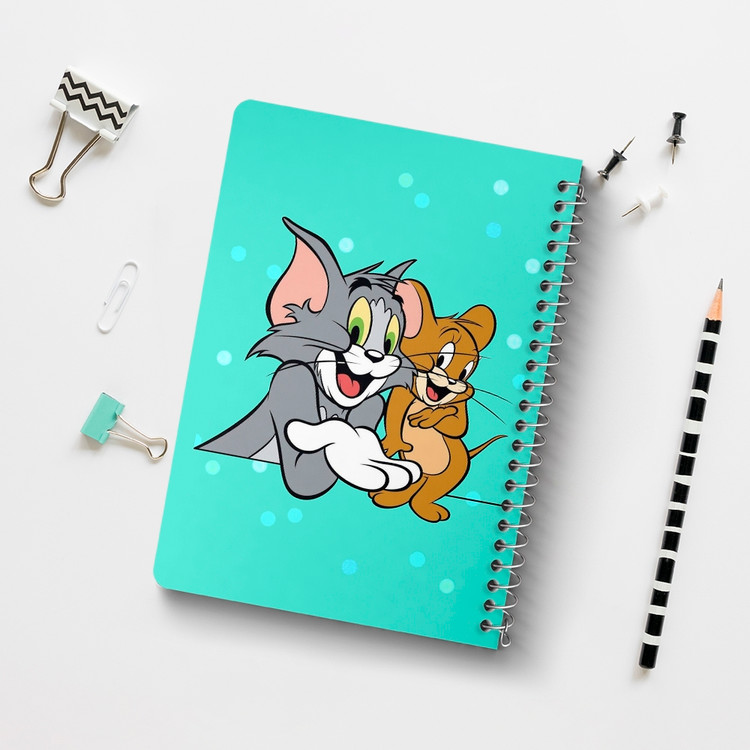 دفتر لیست خرید 50 برگ خندالو طرح تام و جری Tom And Jerry کد 10722