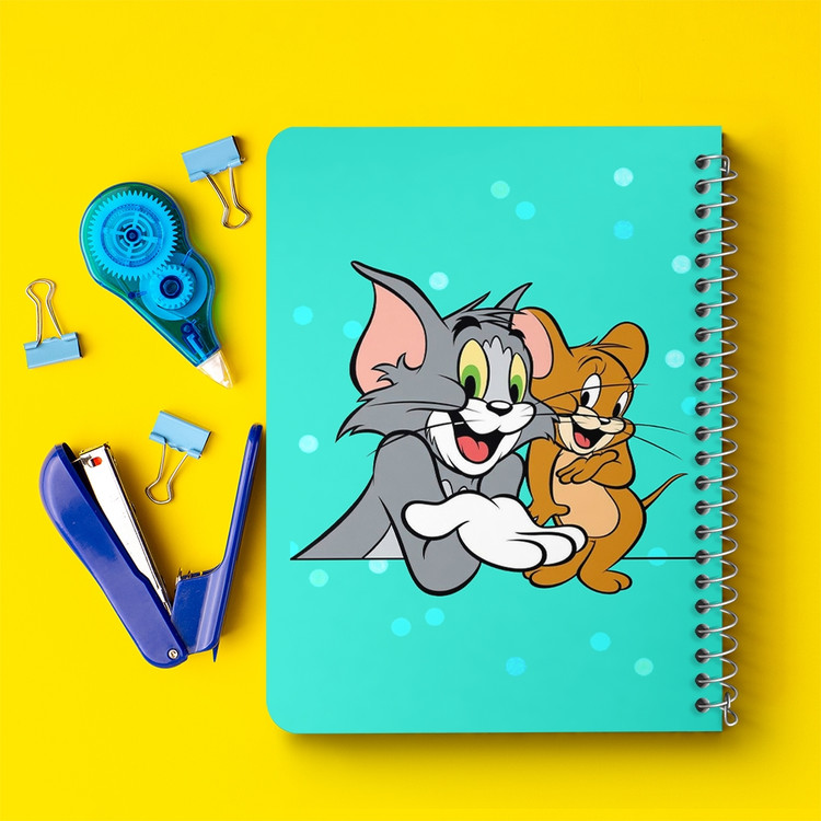 دفتر لیست خرید 50 برگ خندالو طرح تام و جری Tom And Jerry کد 10722