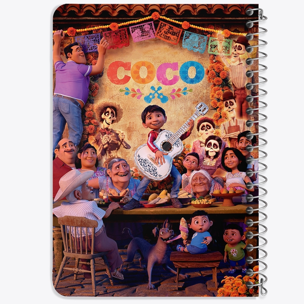 دفتر لیست خرید 50 برگ خندالو طرح کوکو Coco کد 10710