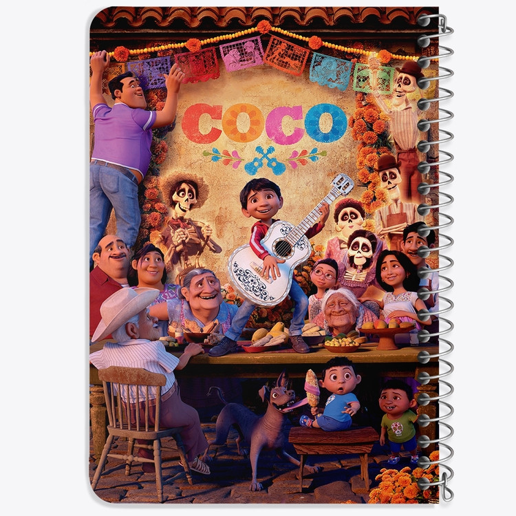 دفتر لیست خرید 50 برگ خندالو طرح کوکو Coco کد 10710