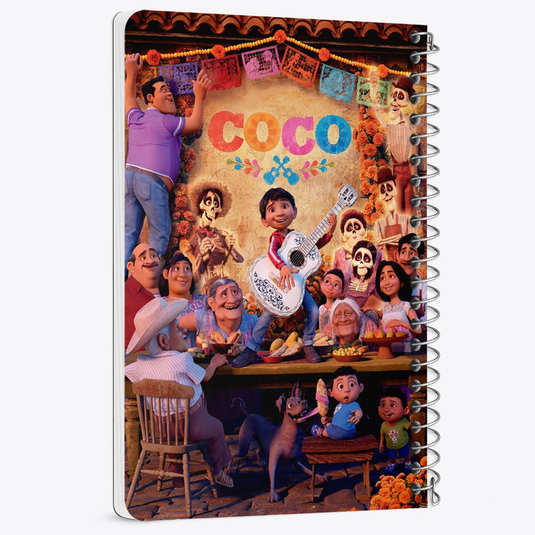 دفتر لیست خرید 50 برگ خندالو طرح کوکو Coco کد 10710