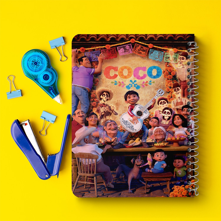 دفتر لیست خرید 50 برگ خندالو طرح کوکو Coco کد 10710