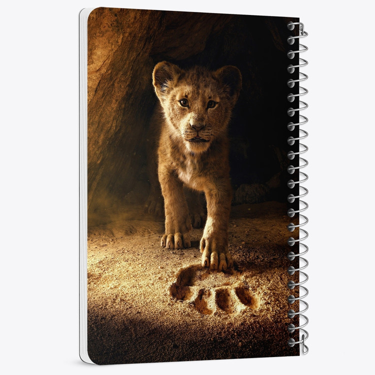 دفتر لیست خرید 50 برگ خندالو طرح شیرشاه Lion King کد 10697