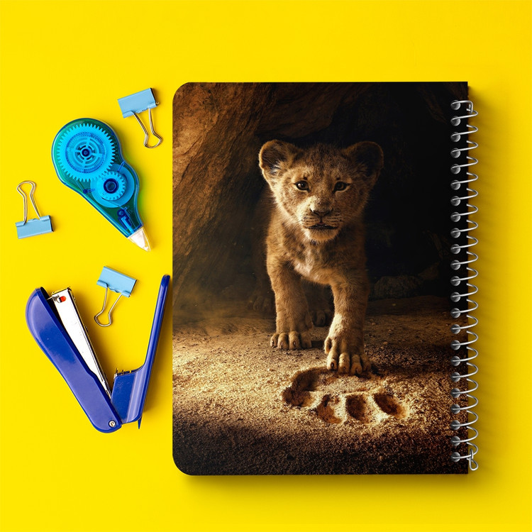 دفتر لیست خرید 50 برگ خندالو طرح شیرشاه Lion King کد 10697