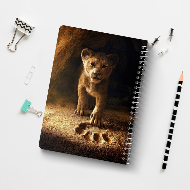 دفتر لیست خرید 50 برگ خندالو طرح شیرشاه Lion King کد 10697