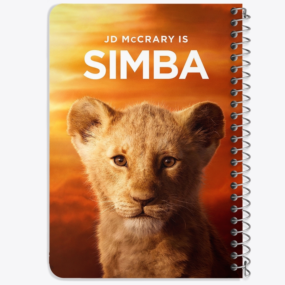 دفتر لیست خرید 50 برگ خندالو طرح شیرشاه Lion King کد 10685
