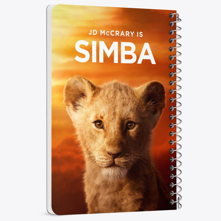 دفتر لیست خرید 50 برگ خندالو طرح شیرشاه Lion King کد 10685
