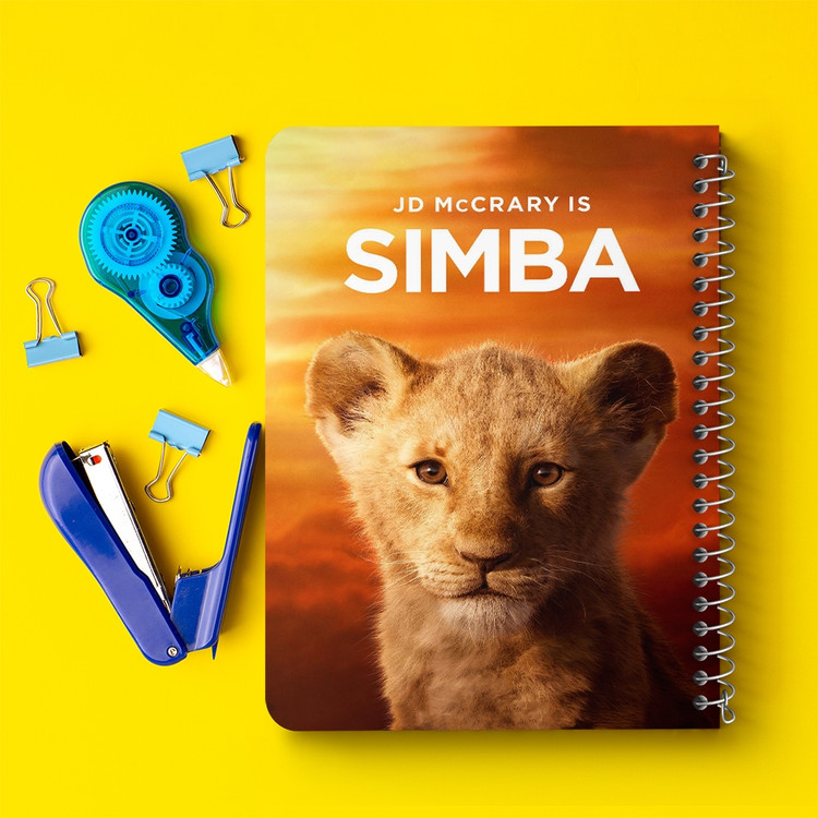 دفتر لیست خرید 50 برگ خندالو طرح شیرشاه Lion King کد 10685