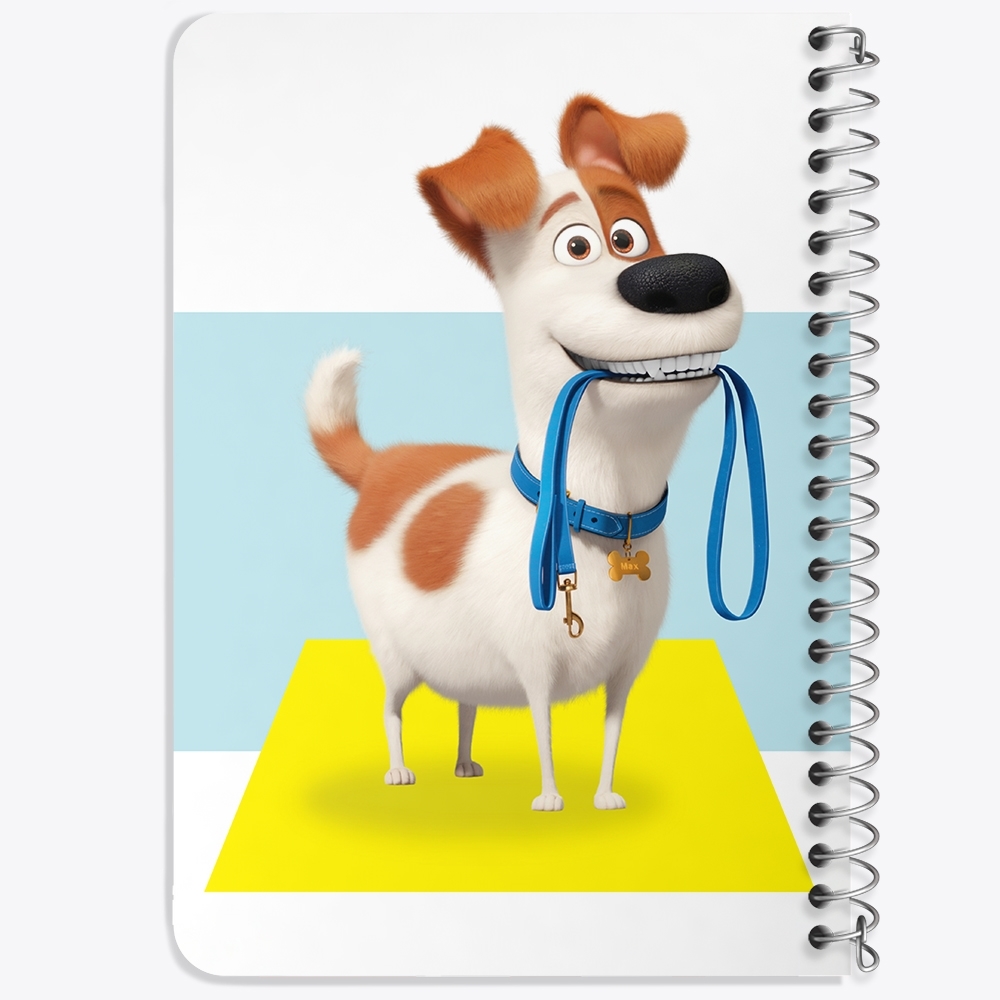 دفتر لیست خرید 50 برگ خندالو طرح زندگی پنهان حیوانات خانگی The Secret Life of Pets کد 10679